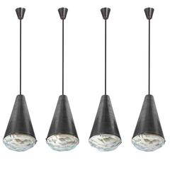 Max Ingrand, Pendant Lamp Model 1995, Fontana Arte, Italy, 1960 12