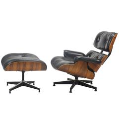 Vintage Eames 670 / 671 Lounge Chair and Ottoman by Herman Miller