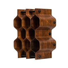 Torsten Johansson Wine Rack Produced by AB Formträ in Sweden