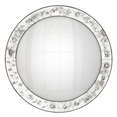 Vintage Convex Mirror Glass 12