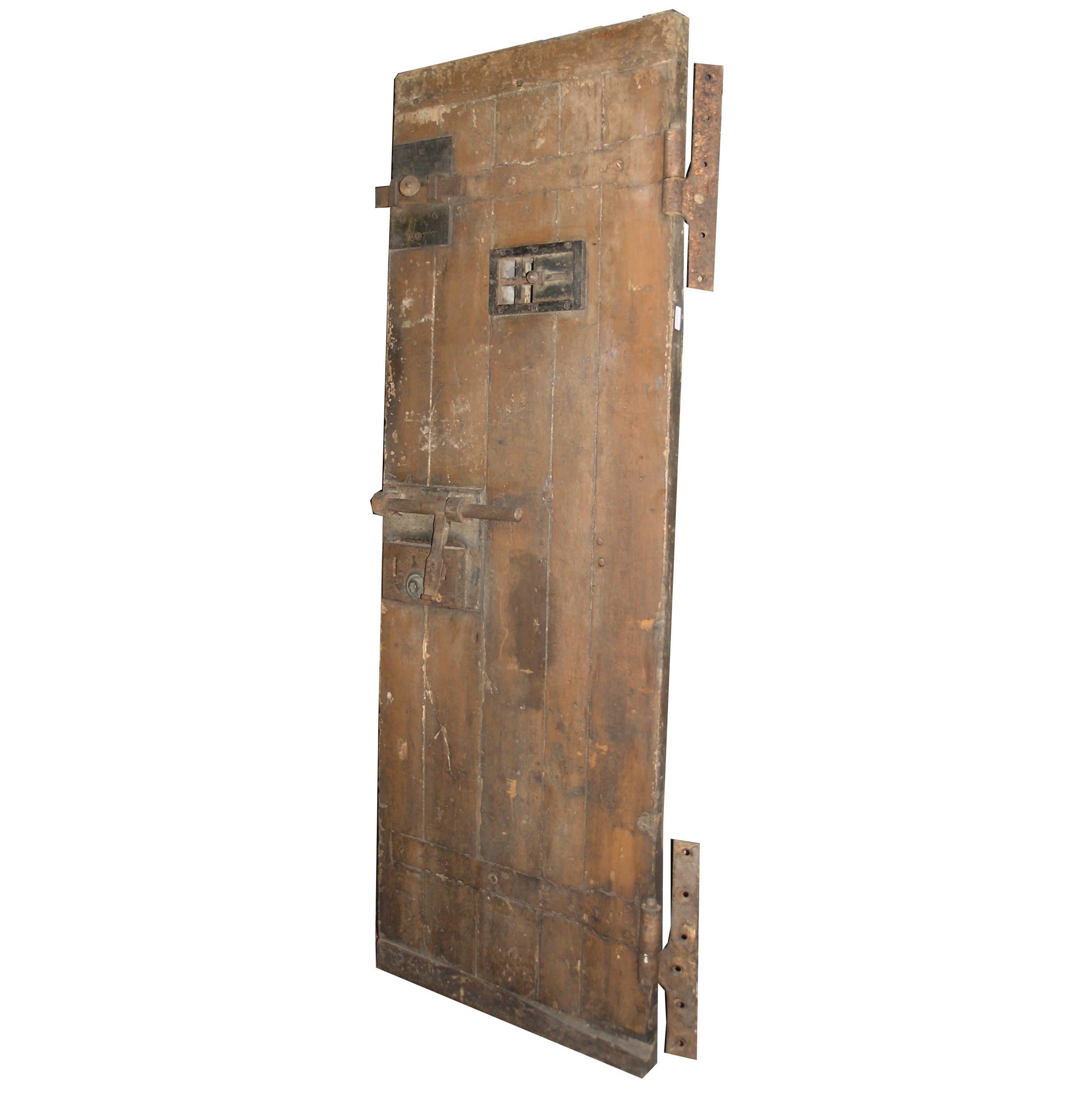 Antique Prison Door