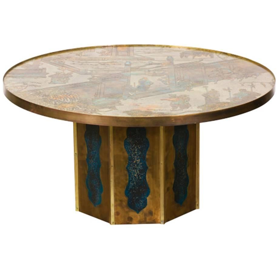 Philip and Kelvin LaVerne Bronze “Chan” Coffee Table