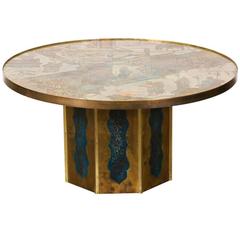Philip and Kelvin LaVerne Bronze “Chan” Coffee Table 10