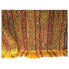 Bhutanese Silk Woven Kira Textile, from the Royal Weavers of Bhutan