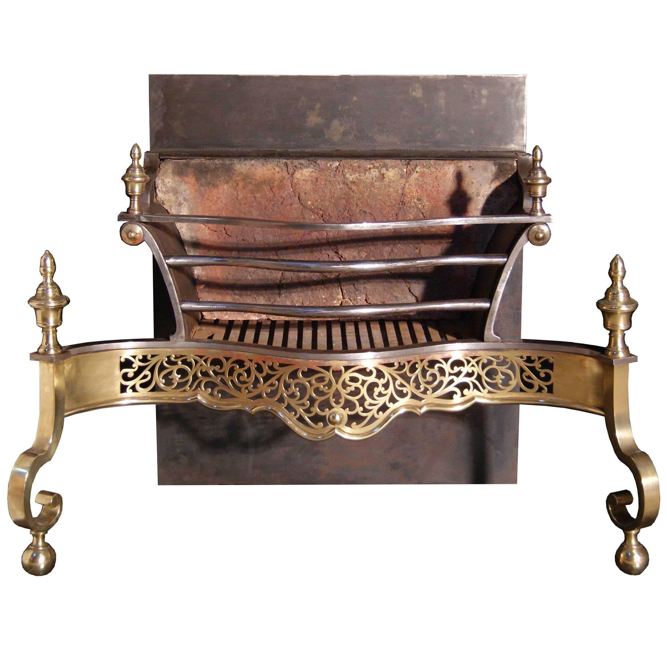19th Century Brass Fire Guard, Fireplace Guard at 1stdibs