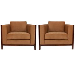 Pair of Joaquim Tenreiro Armchairs in Jacaranda Wood, 1960s 1