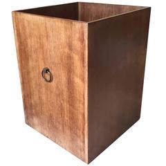 Rare Custom Robsjohn-Gibbings Wastebasket 2