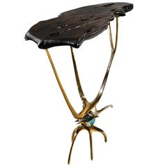 Mark Brazier-Jones 2016, Unique Bronze and Antique Yew Console For Sale ...