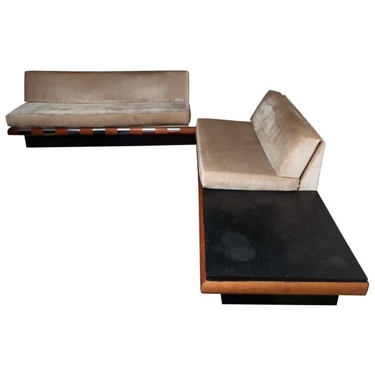 Platform Sofas by Adrian Pearsall For Sale