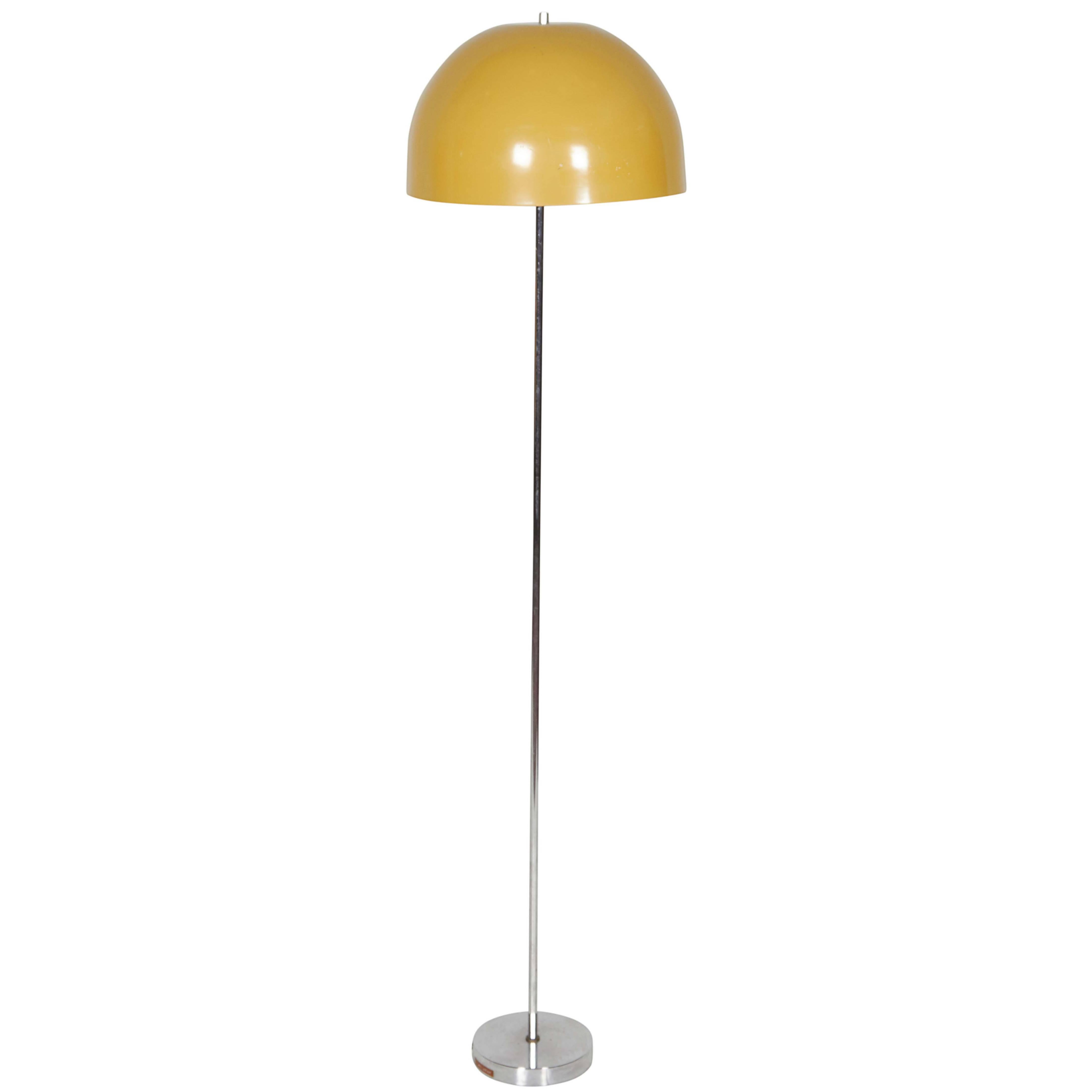 1960s Dome Shade Floor Lamp