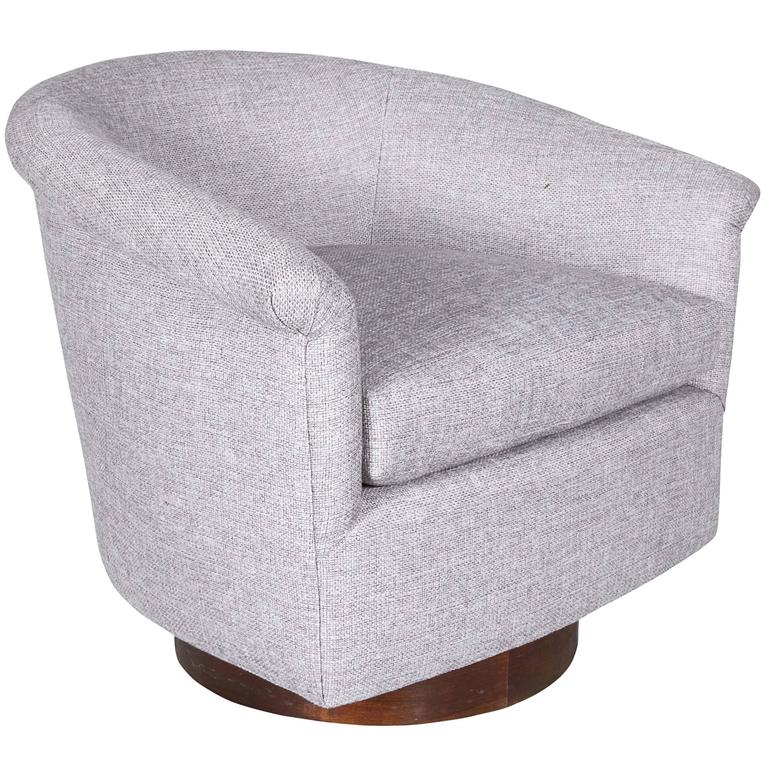 MidCentury Swivel Tub Chair at 1stDibs mid century tub chair