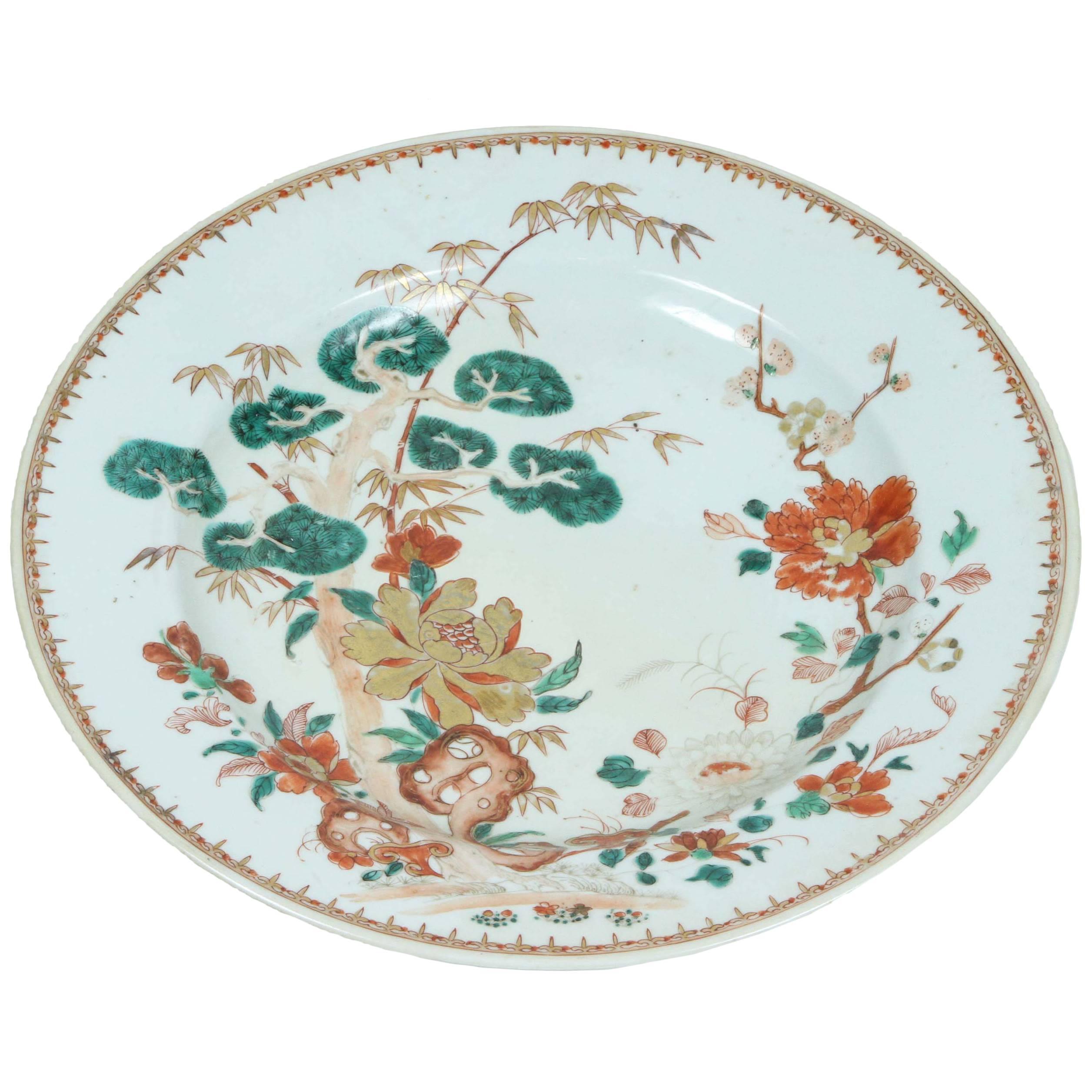 18th Century Chinese Export Charger For Sale