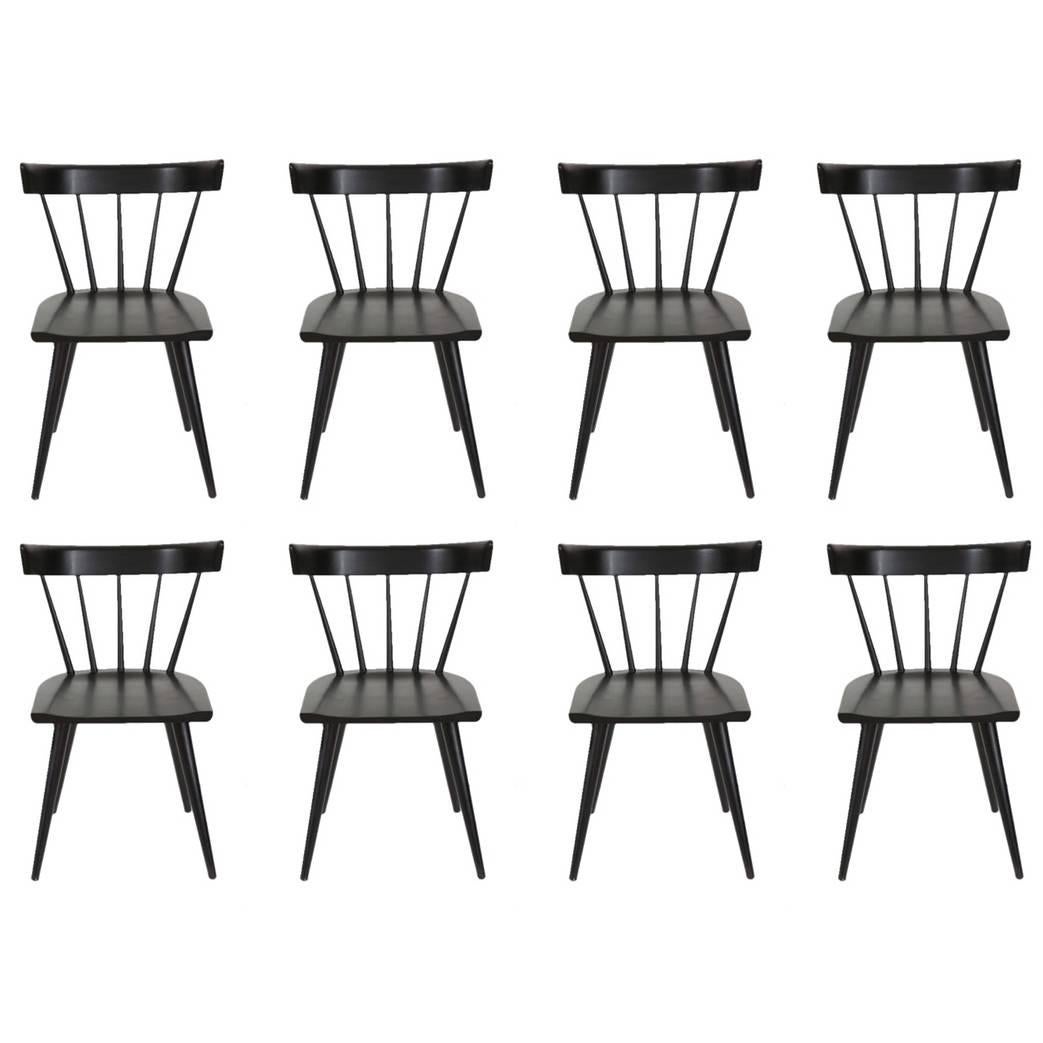 Paul McCobb Planner Group Set of Eight Dining Chairs