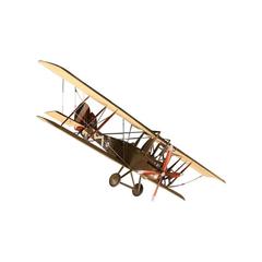 Vintage Large Hand-Built Royal Aircraft Factory BE2e Airplane Model