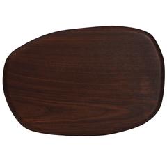 Medium Oval Walnut Pebble Cutting Board