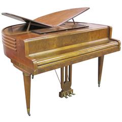 Rare Wurlitzer Art Deco Butterfly Grand Piano