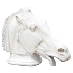 Copy of the Marble Sculpture "The Head of the Horse of Selene, " 20th Century