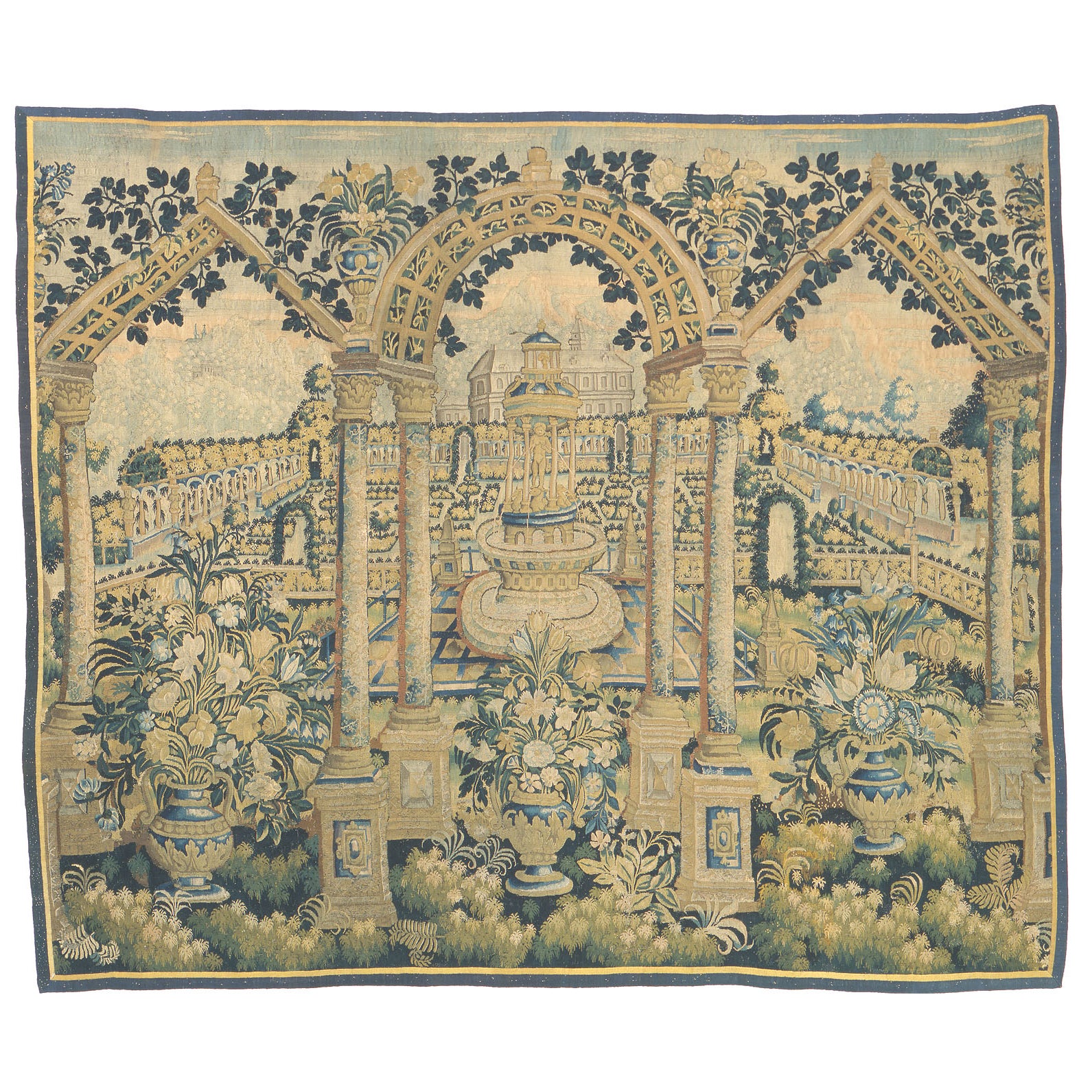 Early 16th Century Flemish Late Gothic Tapestry For Sale at 1stDibs
