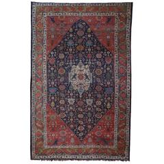 Large Antique Bidjar Carpet 1
