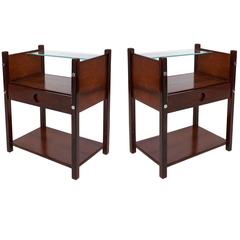 Pair of "Yara" Side Tables by Sergio Rodrigues, 1960s 6