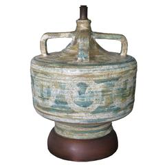 Large Raymor Ceramic Lamp, 1950s 11