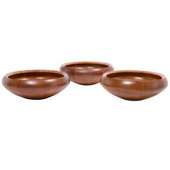 Jens H. Quistgaard Large Teak Bowls for Dansk one at NYDC