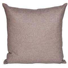 Vintage Heather Donegal Tweed Irish Wool with Irish Linen Cushion Pillow