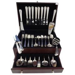 Fairfax by Gorham Sterling Silver Flatware Set of 8 Service 63 Pieces Place Size