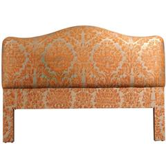 Fortuny Fabric Upholstered King Headboard