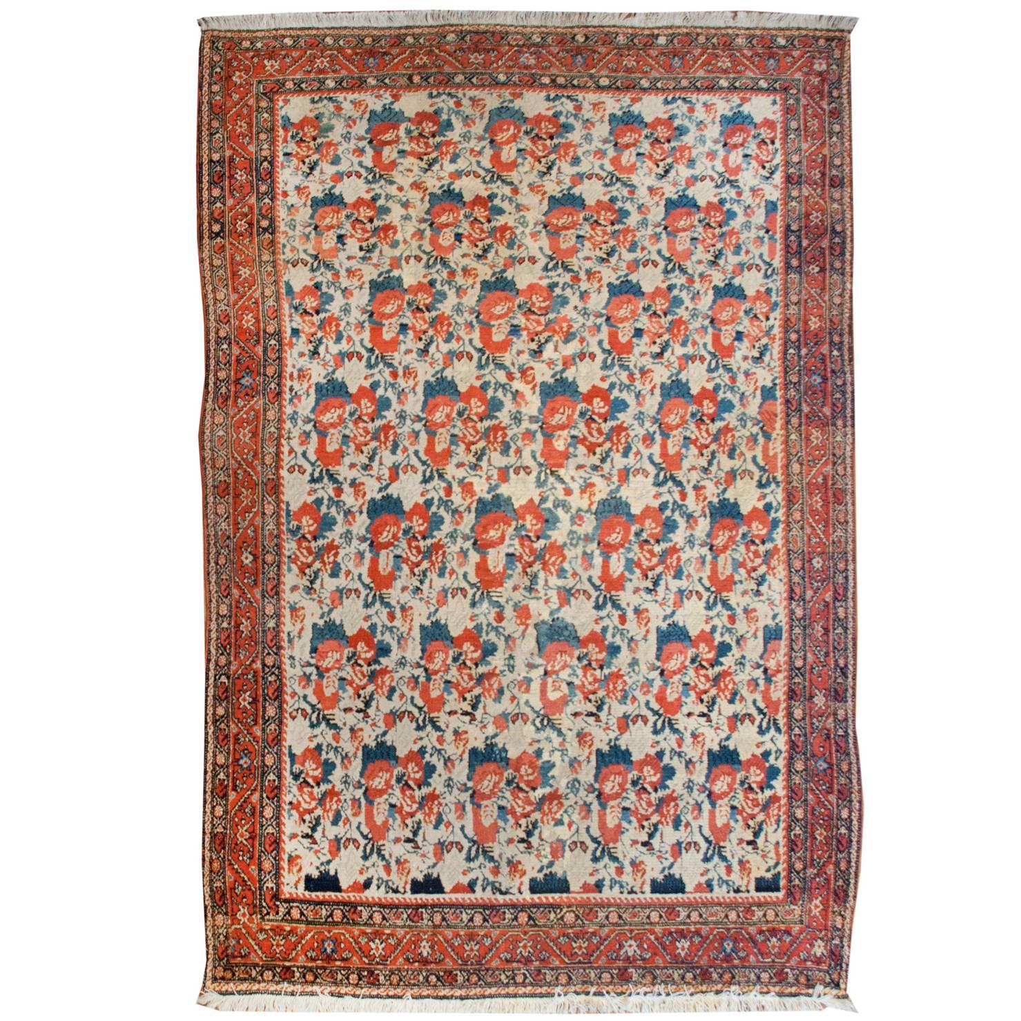 Outstanding 19th Century Senneh Rug For Sale