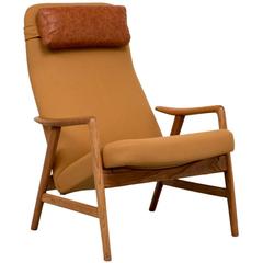 Alf Svensson Reclining Lounge Chair for Fritz Hansen