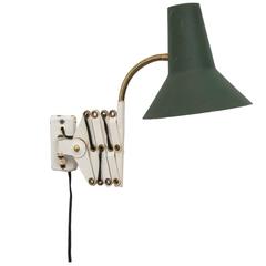 Rietveld Style Industrial Scissor Wall Lamp