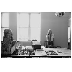 Robert Levin, "Andy Warhol Bust, Halston Shoes, 1981, " Framed Print, US, 2015