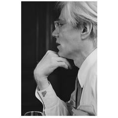 Robert Levin, "Andy Warhol Portrait, at Factory, 1981", USA, 2015