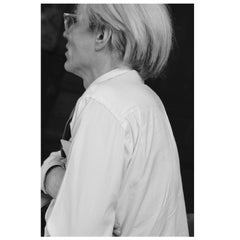 Robert Levin, "Andy Warhol Portrait N.2 at Factory, 1981" Framed Print, 2015