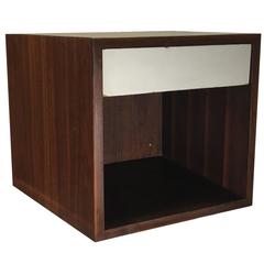 Small Walnut Wall Mount Cabinet by Orin Raphael Design Industries