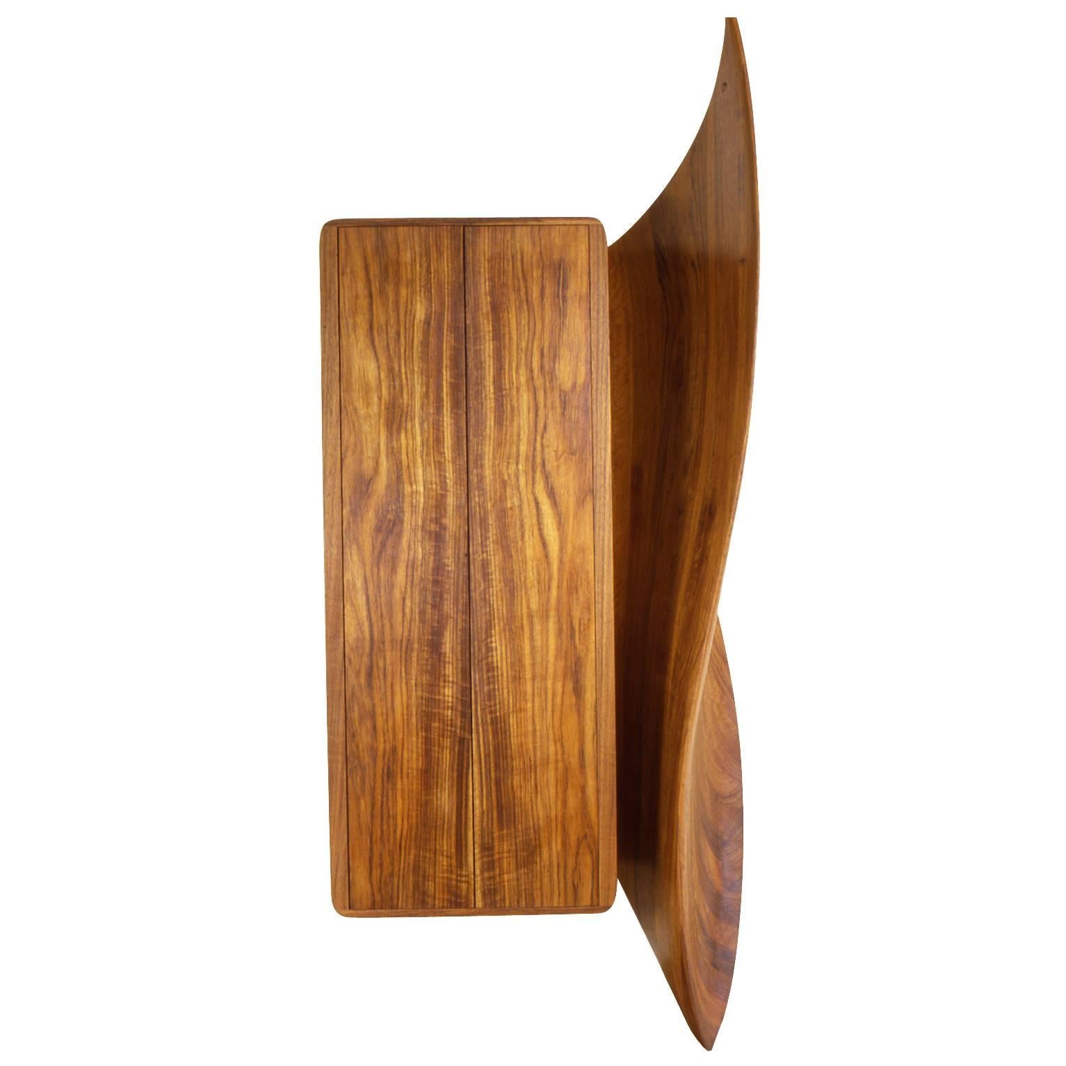 "Touch and Go II" Wall-Mounted Cabinet by Michael Coffey, Designed 1992 For Sale