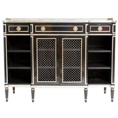Lacquered 1940s Regency Style Credenza 5