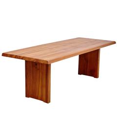 Pierre Chapo Large Dining Table 260cm, circa 1960 4