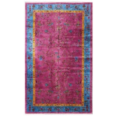 Antique Grandiose Chinese Art Deco Rug