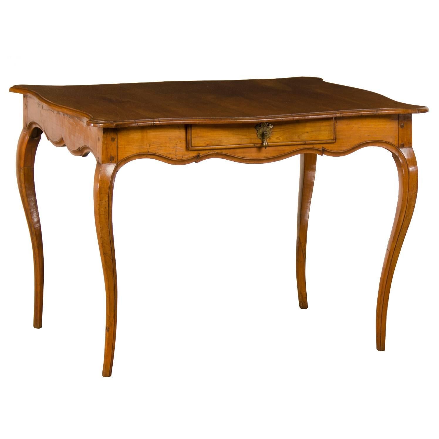 Antique French Louis XV Period Cherrywood Table, circa 1760 For Sale