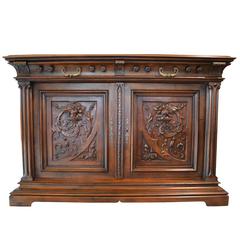 19th Century French Gothic Style Sideboard