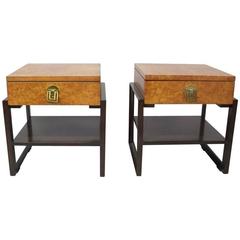 Paire de tables de nuit ou de tables d'appoint Renzo Rutili