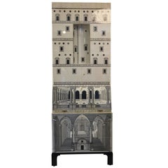 Piero Fornasetti, Cabinet Trumeau Architettura, Barnaba Edition.