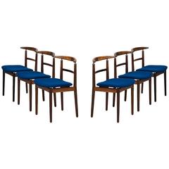 Helge Sibast Dining Chairs Model 465 Produced by Sibast Møbler in Denmark