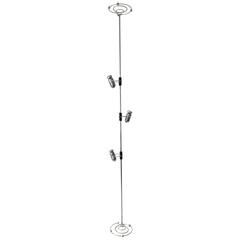 Stunning Floor to Ceiling Lamp 'Tension' by Francesco Fois for Reggiani, 1950s 4