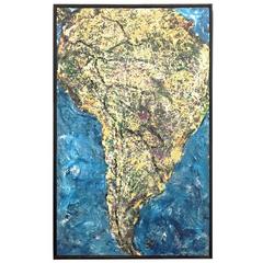 South America "Drip" Painting by Pasquale, 2002