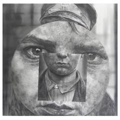 Contemporary Realist Abstract "Richard Pierce" by Filo Galvez 9