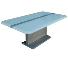 Large Italian 1970s Extension Dining Table