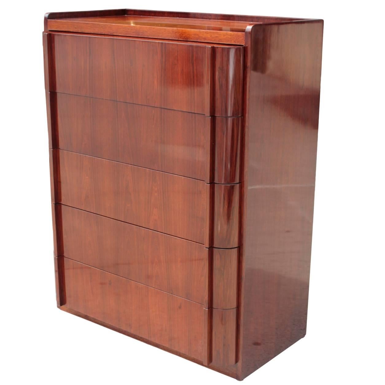 American Art Deco Period Chest of Drawers For Sale